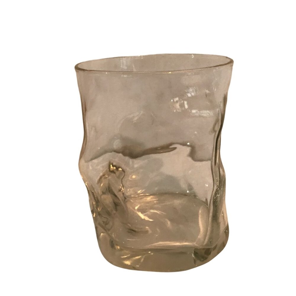 Bormioli Rocco Drinking Glasses Boulder-Style Lead-Free Double Rocks Set Of 4 It